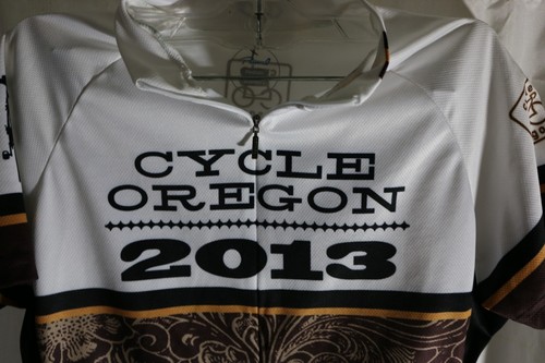 Primal Cycle Oregon 2013 Leather Bike Seat Saddle Up Cycling Jersey Women's M - Picture 2 of 5