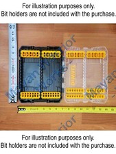 Caja de herramientas DEWALT, estuche resistente, mediano, apilable, organizador