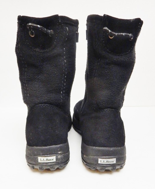 bean boots black