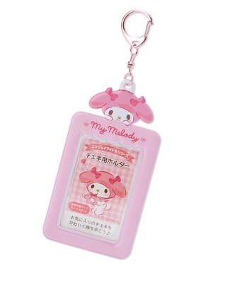 カードケース・名刺入れ [LesportsacxMY MELODY KUROMI]PINK KEY CARD HOLDER My Melody & Kuromi x LeSportsac Key Card Holder