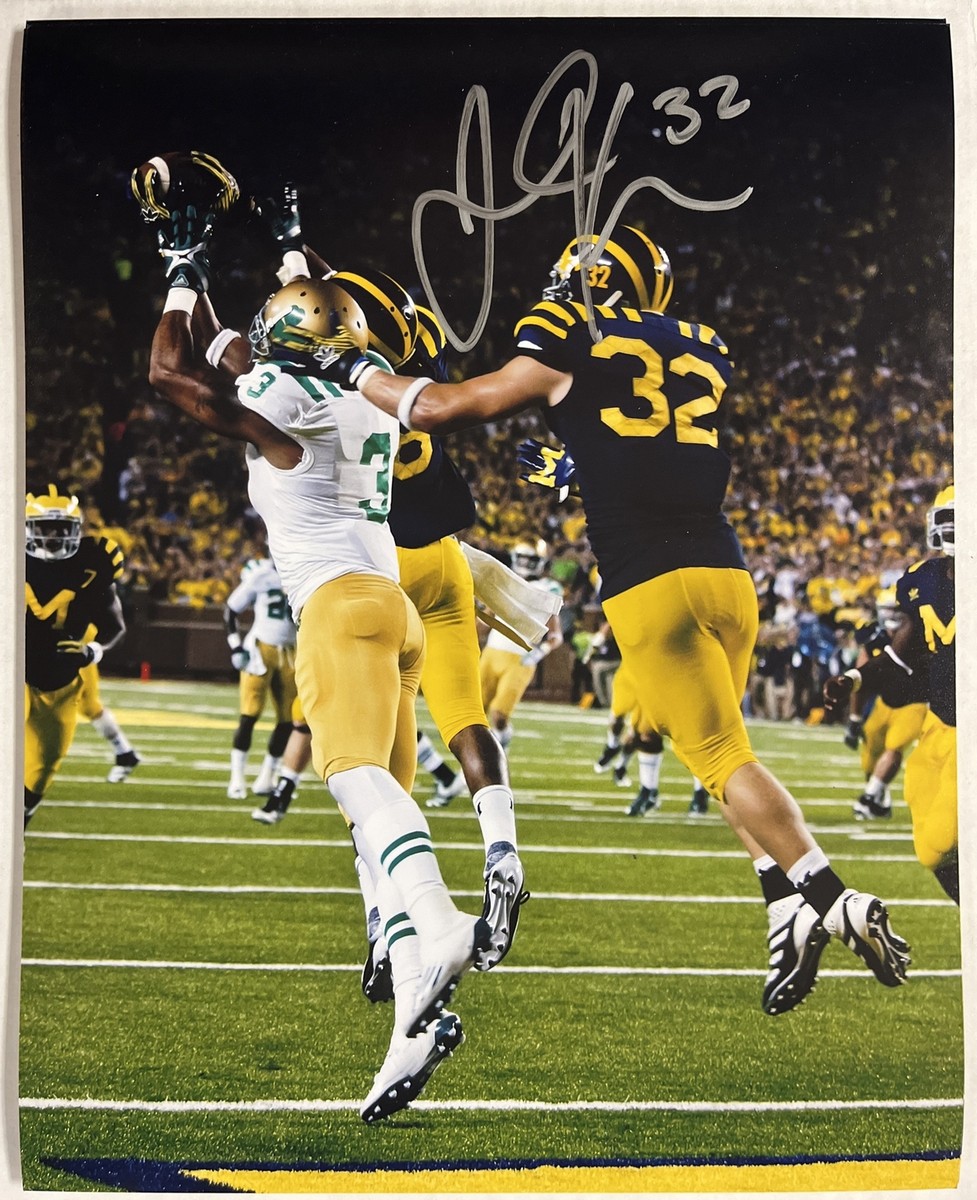 University of Michigan Signed Jordan Kovacs Under the Lights 8x10
