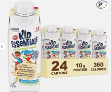 BOOST KID ESSENTIALS 1.5, Vanilla Vortex 24 x 8 fl oz carton Exp May  June 2025