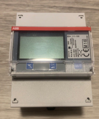 Drehstromzähler ABB Messwandlerzähler B24 111-100 Zähler 2CMA100177R1000