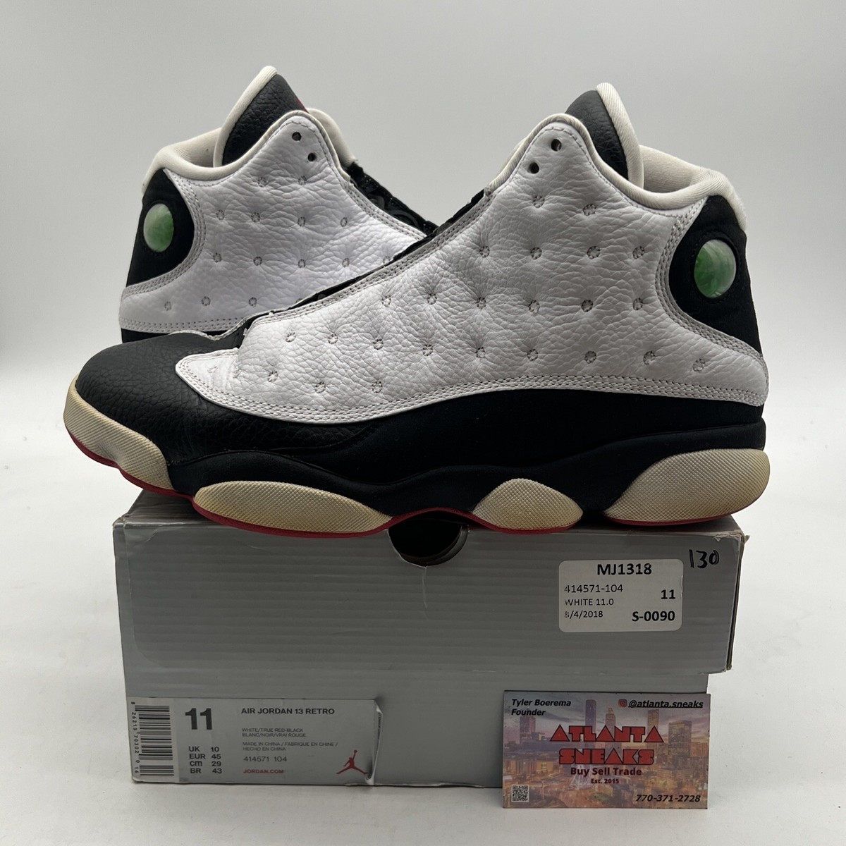 Size 11 - Air Jordan 13 Retro He Got Game 2018 (414571-104 