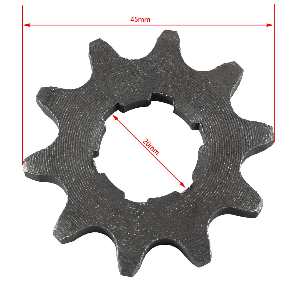 NKURTPC Pignone Motore Anteriore Pignone Motore Anteriore 420 da 17 mm NKURTPC Pignone Motore Anteriore Pignone Motore Anteriore 420 da 17 mm