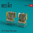 Bell Uh-1D Huey Pilot Seats 1/48 Scale Model Kit Part ResKit Rsu48-0052