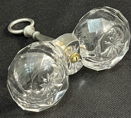 BACCARAT Ancien SALERON double En CRISTAL TAILLÉ - Imagen 5 de 8