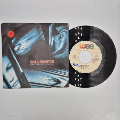 45 giri Inker Hamilton - Dancing Into Danger 248 166-0 Synth-Pop Electronic 