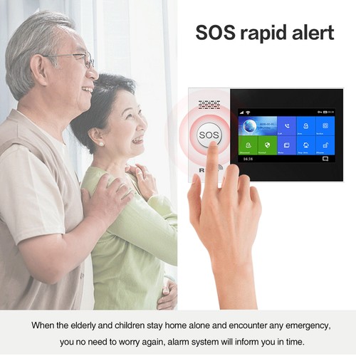 WiFi Home Alarm System High Decibel Voice Prompt Infrared Sensing WiFi GSM Burgl - Picture 15 of 24