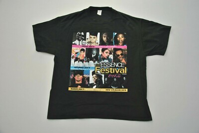 2013 New Orleans Essence Musical Experience Shirt Music Jazz Rock R&B XL '13