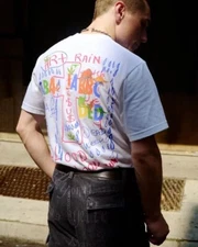 2025 Martine/Rose Portrait Print Short Sleeved T-shirt