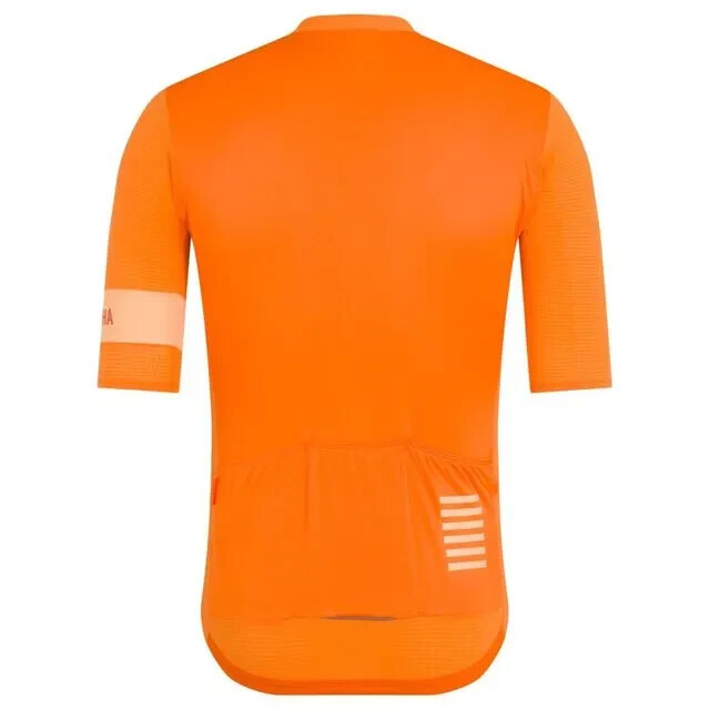 BNWT ORANGE PEACH RAPHA PRO TEAM FLYWEIGHT SHORT SLEEVE