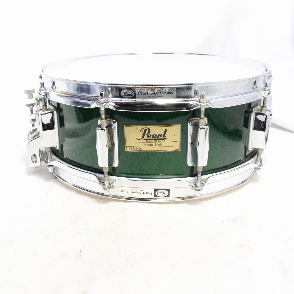 Used PEARL G 714 14x5 Maple Snare Pearl Snare Drum