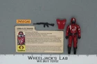 Crimson Guard V1 100% Complete G.I. Joe 1985 Hasbro Vintage Action Figure