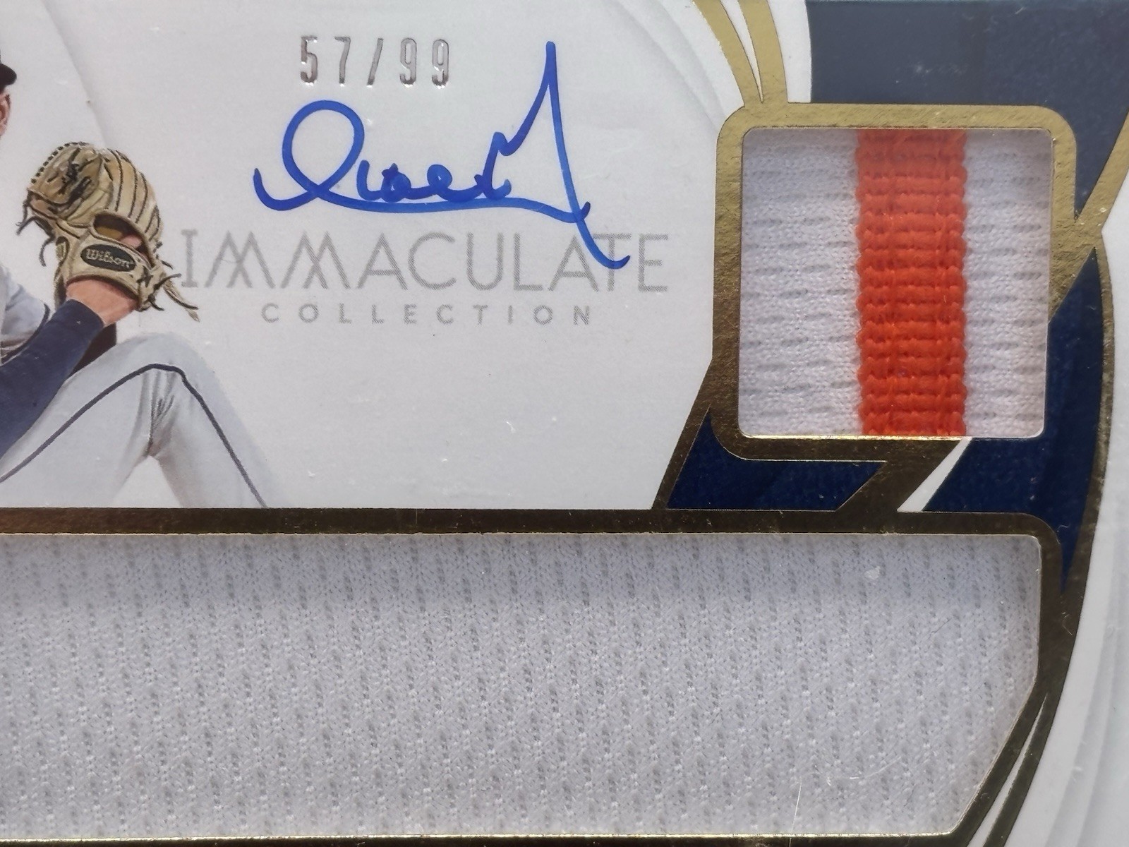 2019 Panini Immaculate Cionel Perez RPA Auto Patch /99 RC Astros Game Worn MLB view 5