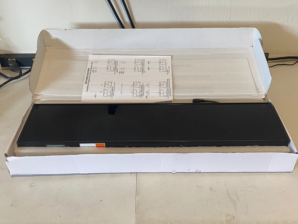 28.5in Double Sided Digital Wall Clock, Multifunctional Led Large Clock with Tim - Image 2 of 4