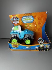 NEW Paw Patrol Dino Rescue Rex  s Rev Up Vehicle NO FIGURE Jump Push Up Truck