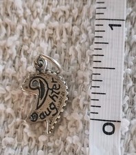 925 Sterling Silver Charm Daughter