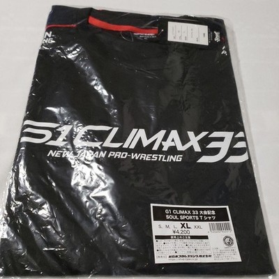 Neu Japan Pro-Wrestling G1 CLIMAX 33 T-Shirt XL Gr.