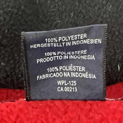 Pullover Chaps Ralph Lauren Para Hombre Grande Rojo Polar Cuarto Cremallera Deletrear - Imagen 8 de 11
