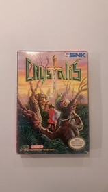 Crystalis  (NES, Nintendo) Complete in Box With Manual Book Sleeve And Game CIB