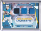 2025 Panini Absolute Justin Herbert Triple (RAW)