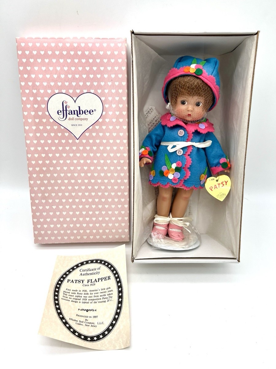 Effanbee Flapper Patsy Doll w/ Tag & Box 1997 Collector Edition | eBay