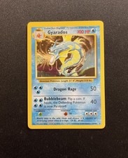 Gyarados Pokemon Base Set Holo Rare 6/102 LP on eBay