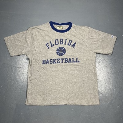 Vintage Florida Gators Basketball Tshirt Grey Blue 2XL VTG NCAA Unisex Y2K Sport