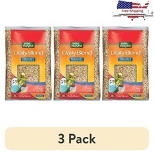 10 Pounds 3 Pack Daily Blend Nutrition Diet Bird Food Parakeets Canaries Finches