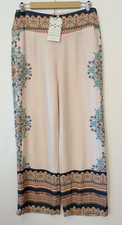 Farm Rio for Anthropologie Rio De Janeiro Wide Leg Pants Women's Size M NWT