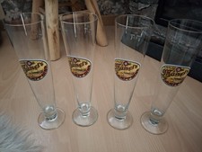 Maisels Dampfbier 4x Glas 0,3 l Gastro Rarit&auml;t altes Logo dunkel