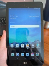 LG G Pad F2 8.0 inch Android tablet, model LG-LK460, wifi 4G
