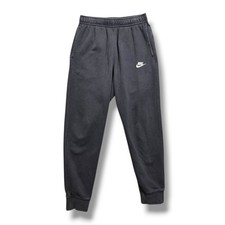 Nike Sportswear Club Fleece Joggers Mens Small BV2671-010 Black Sweatpants
