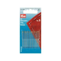 NäHnadeln 0,60X34Mm Stahl Silberfarbig Verschiedenen StäRken Lange Prym 122209