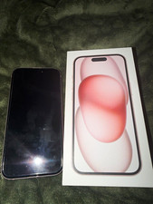 Apple iPhone 15 128GB Rosa iOS 6,1 Zoll Smartphone - ohne Ladkabel/ Akku 77%