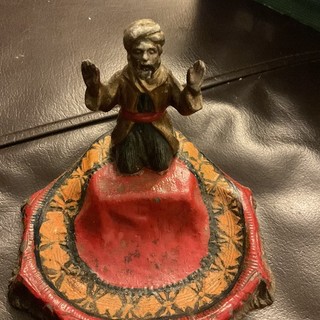 Franz Bergman Style ? Cold Painted Bronze Vienna Preacher ashtray