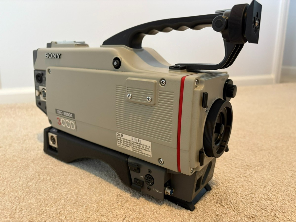 SONY DXC-3000A 3CCD業務用ビデオカメラ本体 Yahoo!オークション - SONY DXC-3000A 3CCD WV 業務用ビデオ