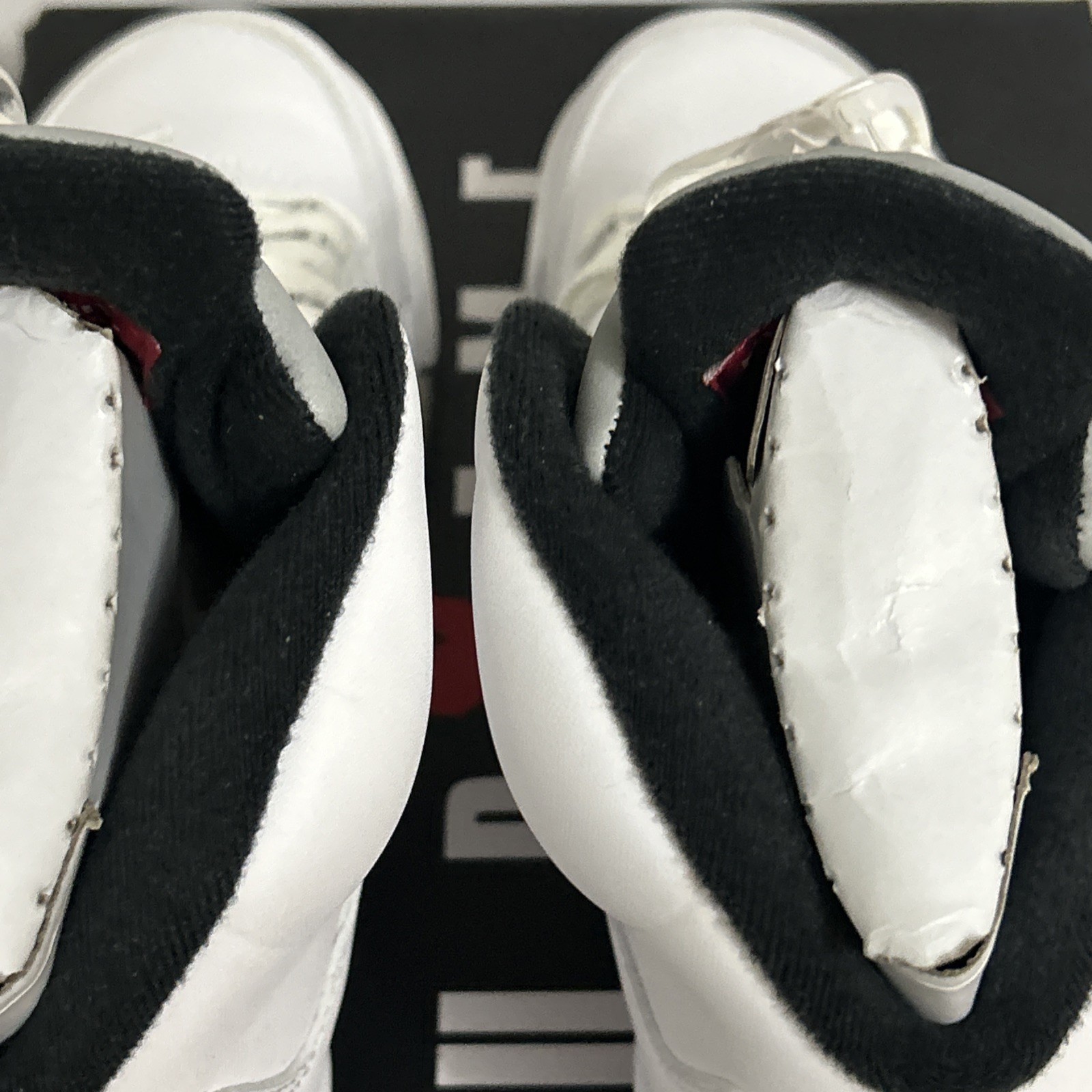 Nike Air Jordan V 5 White SUPREME size 8 DS og 824371-101 thumbnail 11