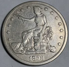 1878 S TRADE SILVER DOLLAR "VF SOLID GRADE - NICE HIGH POINTS 💥