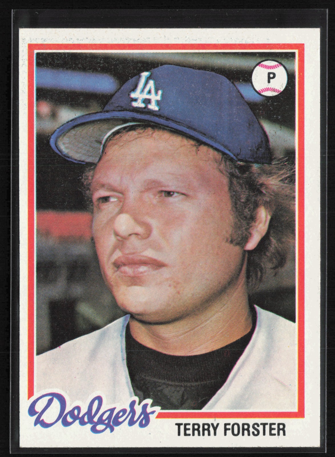 1978 Topps #347 Terry Forster Los Angeles Dodgers