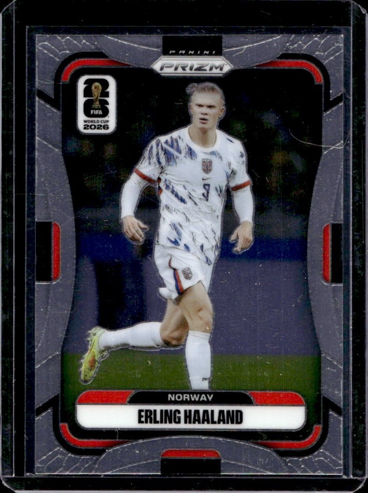 2026 Panini Prizm World Cup Erling Haaland #333 Norway (C) view 1