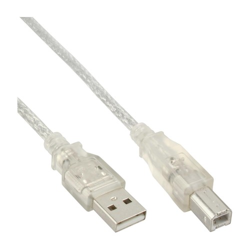 Cavo USB 2.0 A M / B M con Ferrite Doppia Schermatura Nero 3 metri ICOC U AB 30 U2 FBK Manhattan