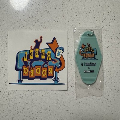NEW Dutch Bros CMA Bundle Keychain, Hotel Key, Tattoo, Coffee, NASHVILLE