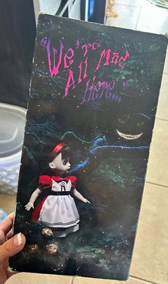 Living Dead Dolls Twisted Wonderland Alice 10in Fashion Doll Collector Gothic