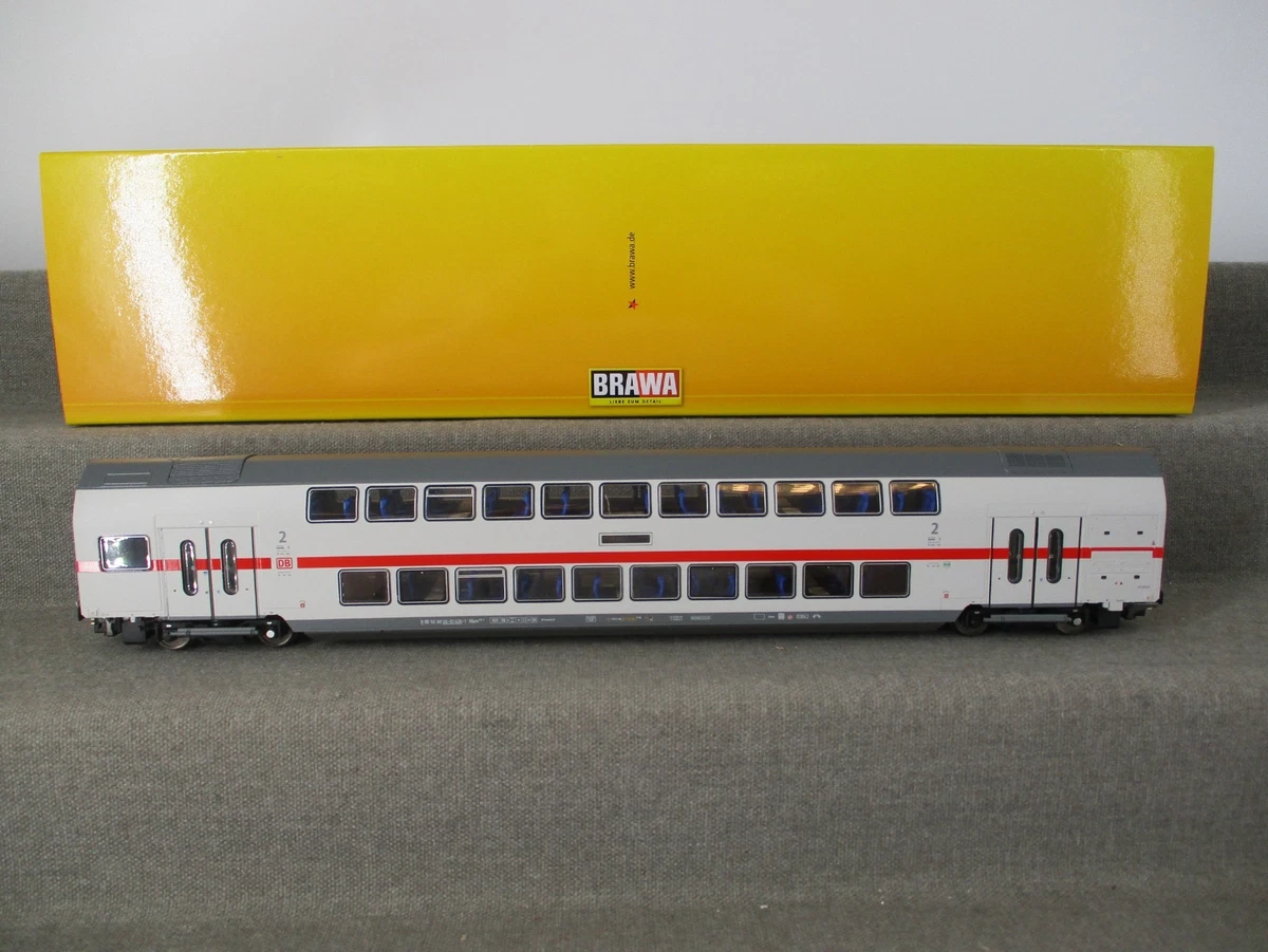 Brawa Spur H0 44529 Personenwagen Doppelstockwagen 2. Klasse der DB in OVP
