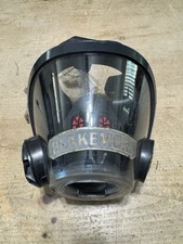 Scott AV-3000 HT Fire Fighter SCBA Mask w/ Amp Bracket SIZE: Medium 5-pt net EM
