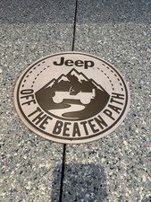 JEEP PERFORMANCE PARTS ROUND METAL DOME SIGN GARAGE,MAN CAVE,OFFICE BAR