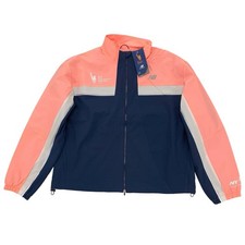 New Balance Women's 2025 TCS NYC Marathon Windcheater Jacket Navy/Pink Size M 