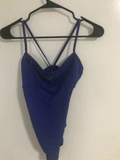 Mirella Adult Small Ballet Leotard - Short Sleeve Style